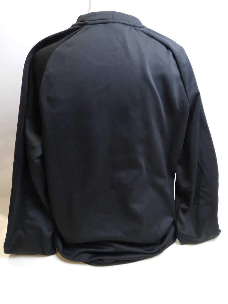 Nike MEN'S THERMA CREW (BLACK/WHITE, Small)