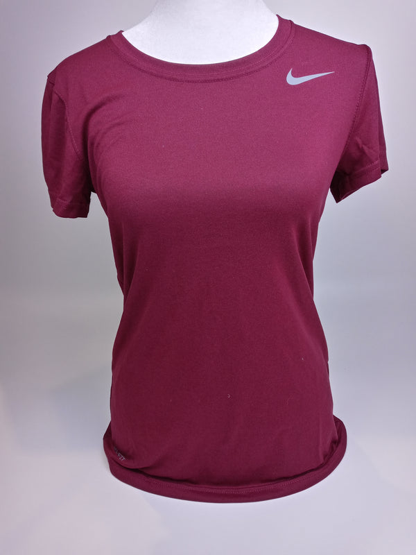 Nike Women's Legend Short Sleeve TEE Maroon 2XLarge
