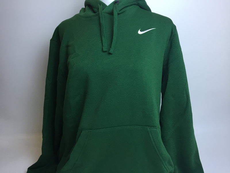 Nike Womens Pullover Fleece Hoodie Green X-Large