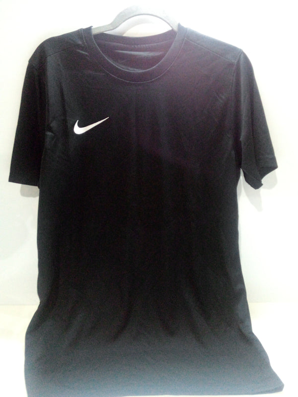 Nike Men's Park Short Sleeve T Shirt (Black, Large)