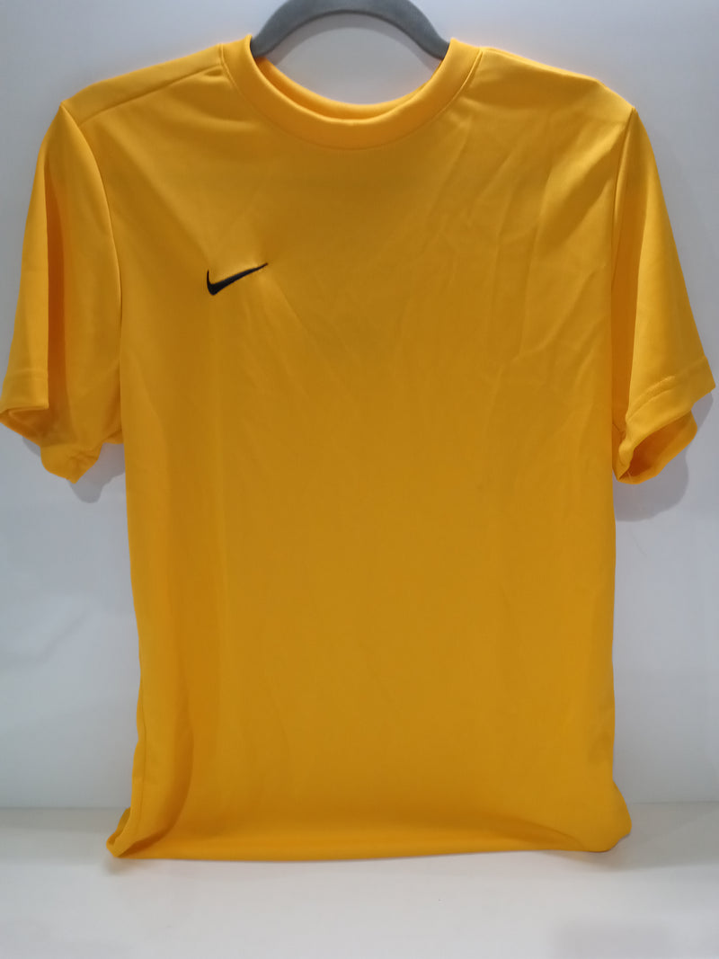 Nike Men's Park Short Sleeve T Shirt (Gold, Small)