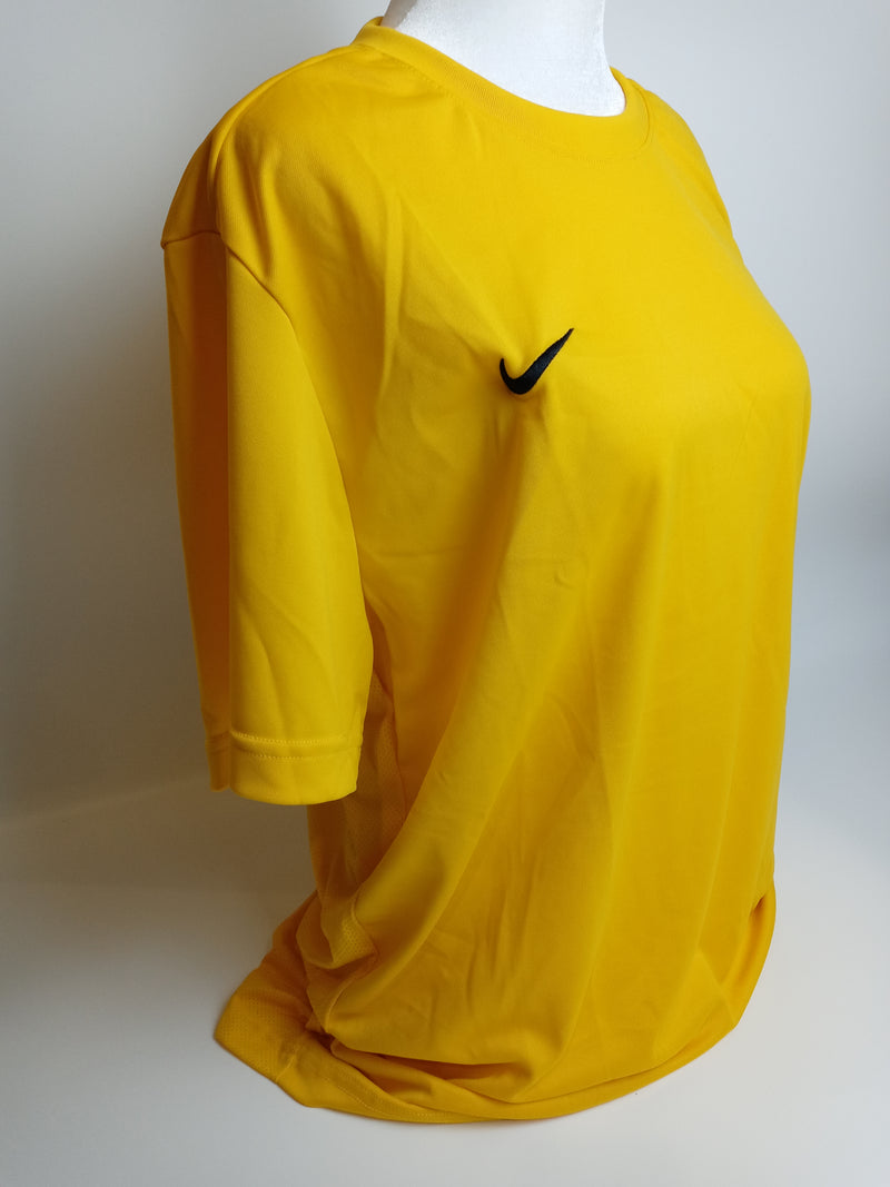 Nike Men's Park Short Sleeve T Shirt Gold X-Large