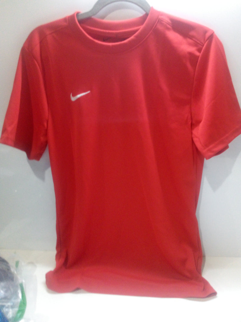 Nike Men's Park Short Sleeve T Shirt (Red, Small)