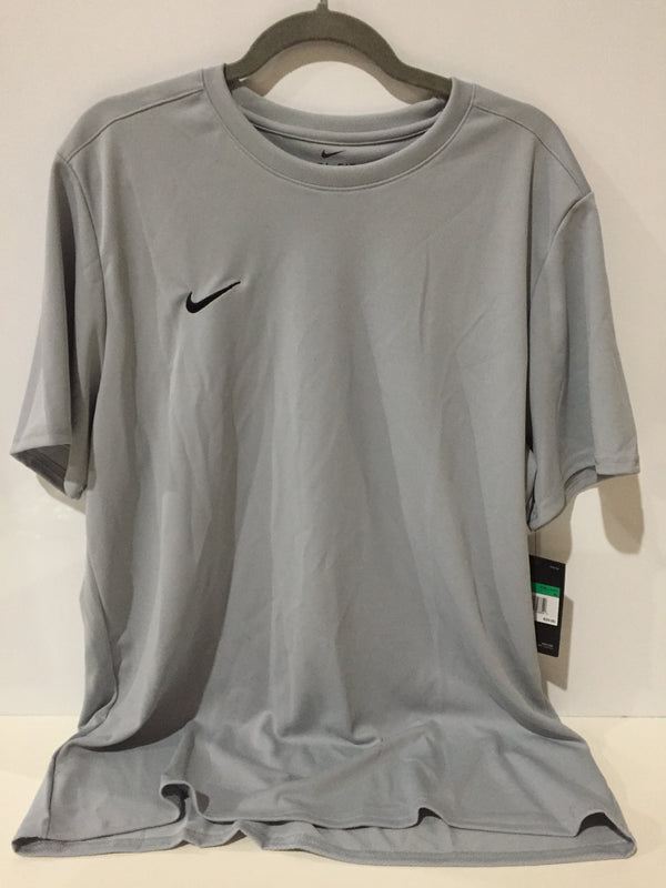 Nike Men's Park Short Sleeve T Shirt (Grey, X-Large)