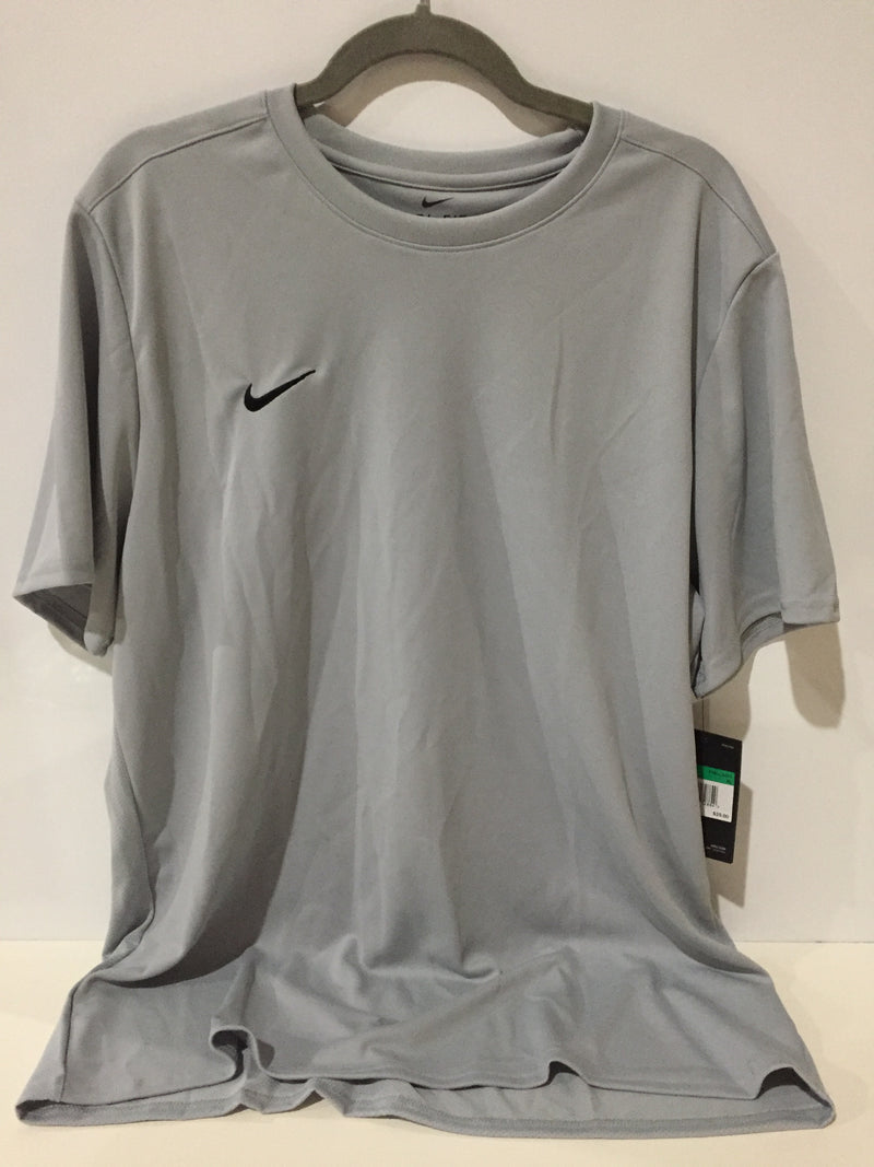 Nike Men's Park Short Sleeve T Shirt (Grey, X-Large)
