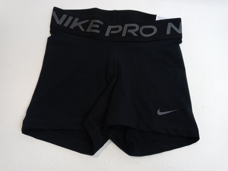 Nike Women's Pro 365 3in Shorts Black Gray X-Small