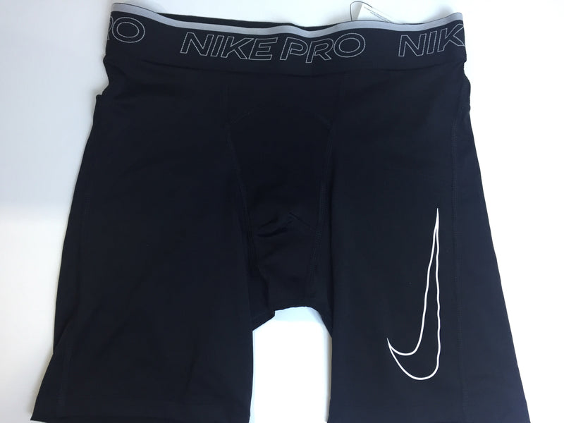 Nike Pro Dri-FIT Men's Shorts, Black/White, S