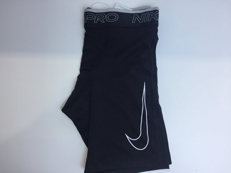 Nike Pro Dri-FIT Men's Shorts, Black/White, S