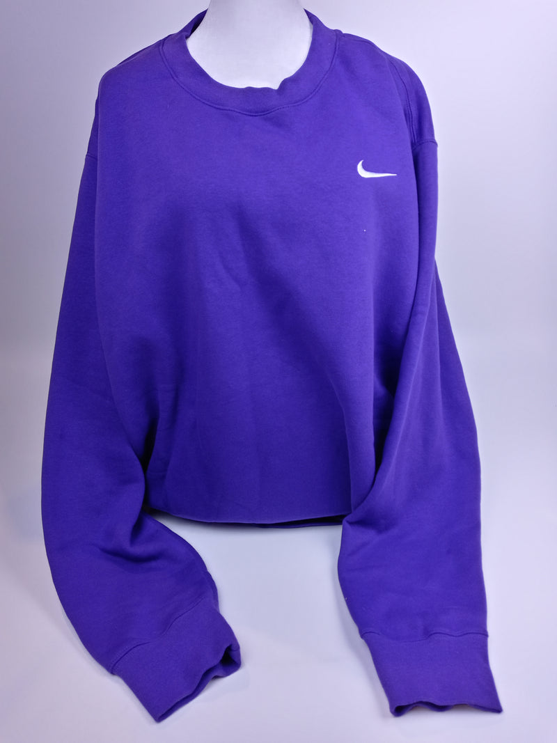 Nike MEN'S CLUB CREW SWEATSHIRT Purple XXLarge