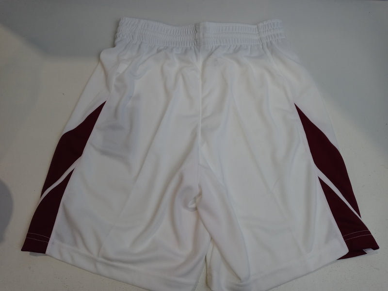 Nike Mens Team National Shorts White Cardinal Small
