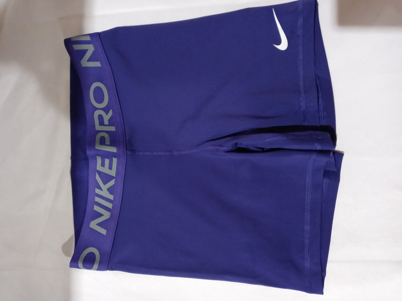 Nike Women's Pro 365 5 Inch Shorts (Medium, Purple)