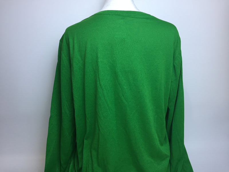 Nike Women's Longsleeve Legend T-Shirt, Apple Green, XL