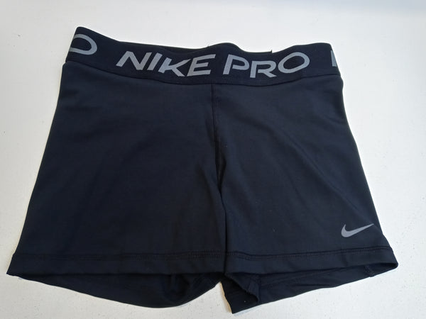 Nike Women's Pro 365 5 Inch Shorts (Large, Navy)
