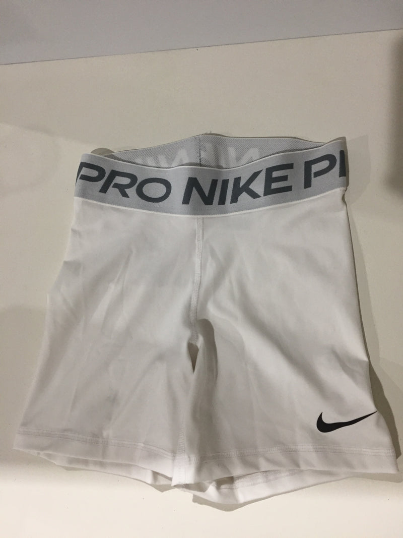 Nike Women's Pro 365 5 Inch Shorts X-Small White