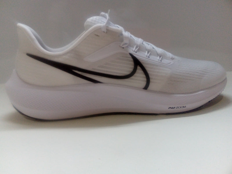 Nike Men's Air Zoom Pegasus 39, White/Black-White, 13