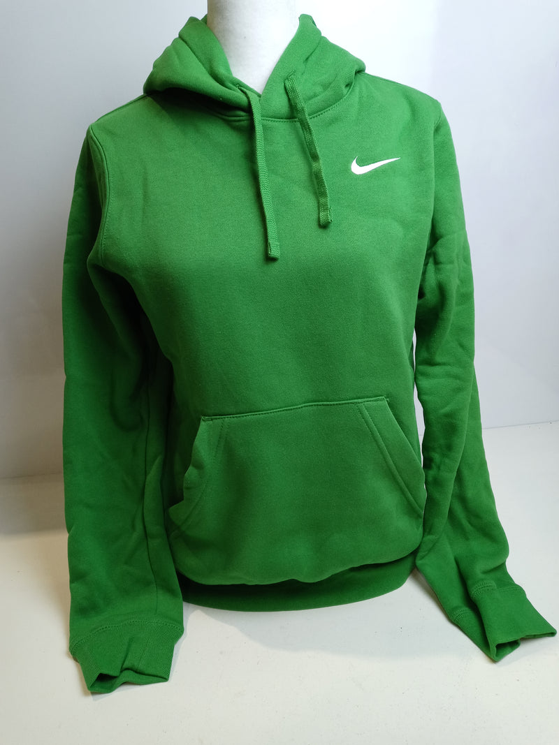 Nike Womens Pullover Fleece Hoodie (Kelly Green, Small)