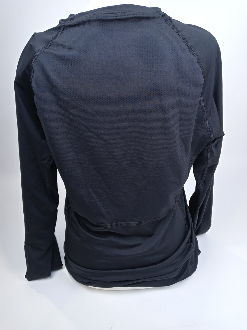 Nike Men's Pro Fitted Long Sleeve Training Tee XXLarge Black T-Shirt