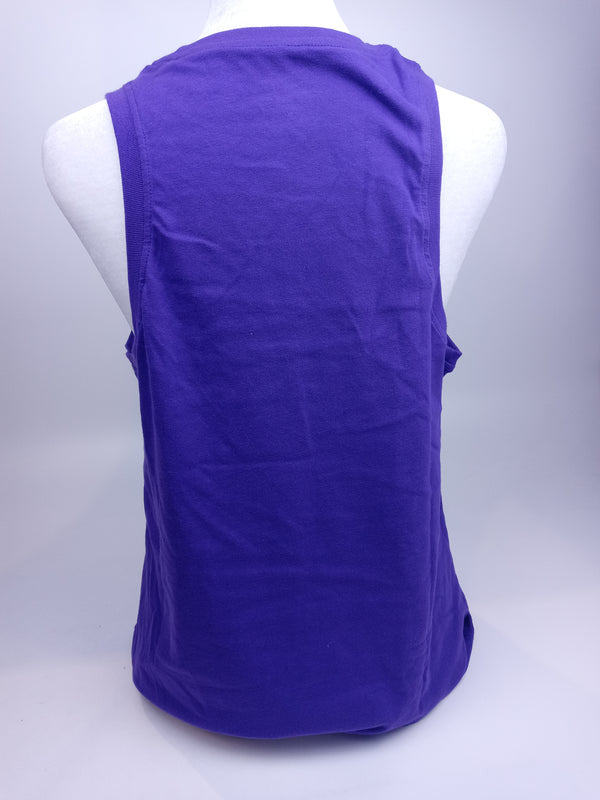 Nike Women Dry High Neck Tank Top As1 Alpha Medium Regular Purple