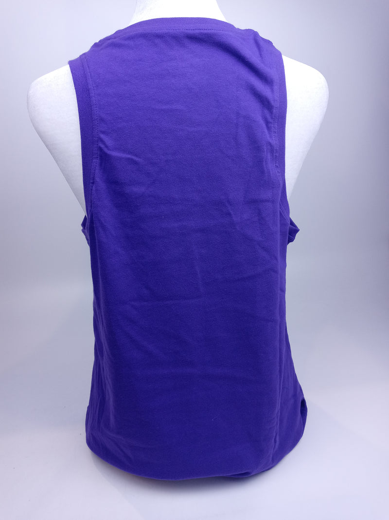 Nike Women Dry High Neck Tank Top As1 Alpha Medium Regular Purple