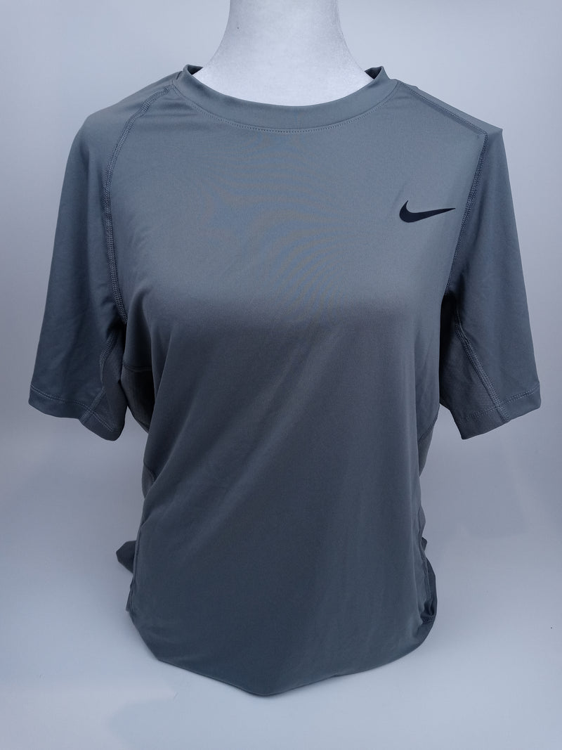 Nike Mens Pro Fitted Short Sleeve Training Tee XLarge Grey