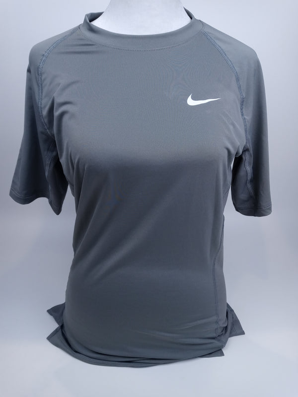 Nike Men Pro Fitted Short Sleeve Training Tee Medium Gray
