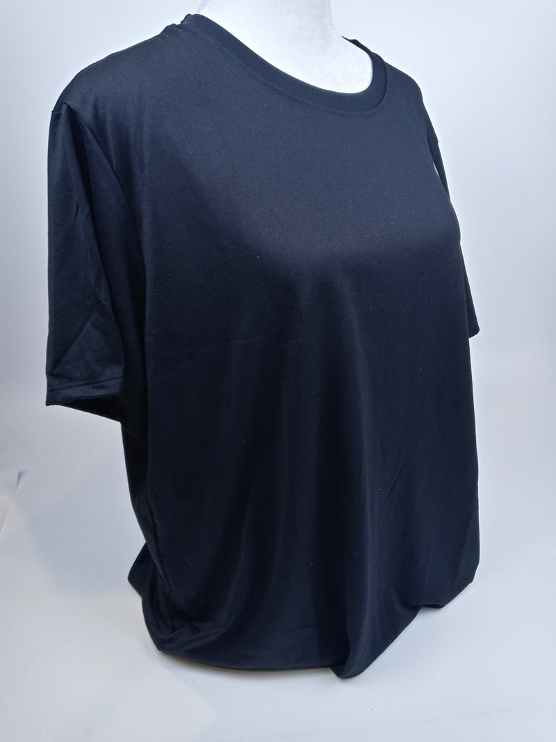 Nike Womens Legend Short Sleeve Crew T-Shirt XL Black