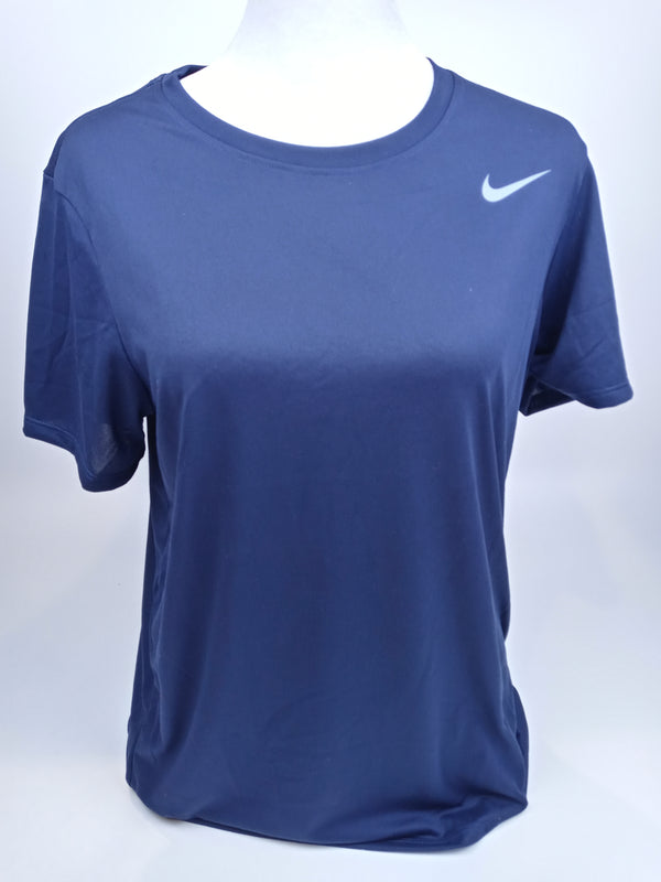Nike Womens Legend Short Sleeve Crew T-shirt As1 Alpha Large Regular Royal