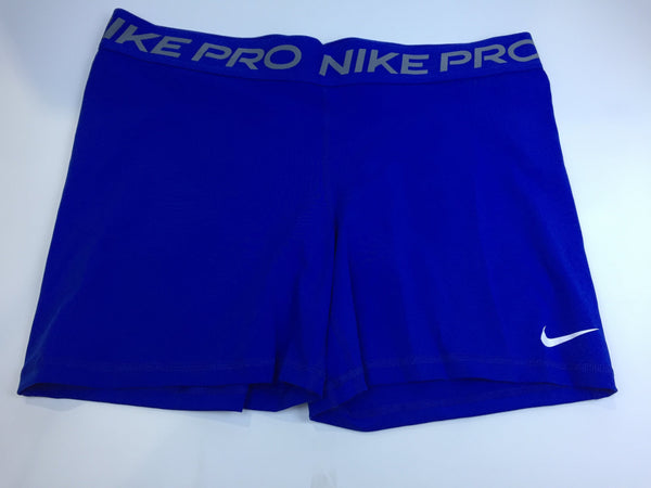 Nike Women's Pro 365 5 Inch Shorts XXLarge Royal