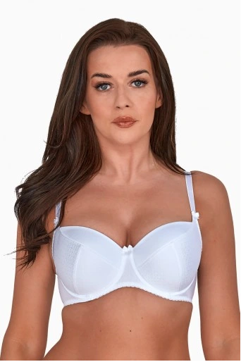 Gaia 281 Kate Underwired Padded Full Cup Bra Non Removable Adaptable Straps 65D