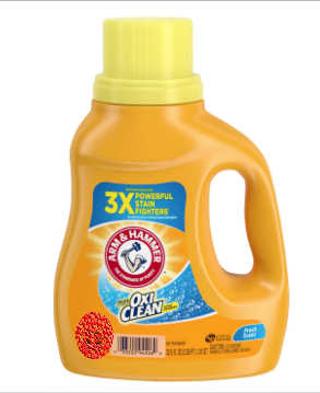 Arm & Hammer Fresh Burst Liquid Detergent - 32.5 FZ  25  loads oxy clean