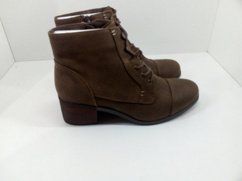 Bella Vita Women's Ankle Boot Brown 9.5 Wide Pair Of Shoes