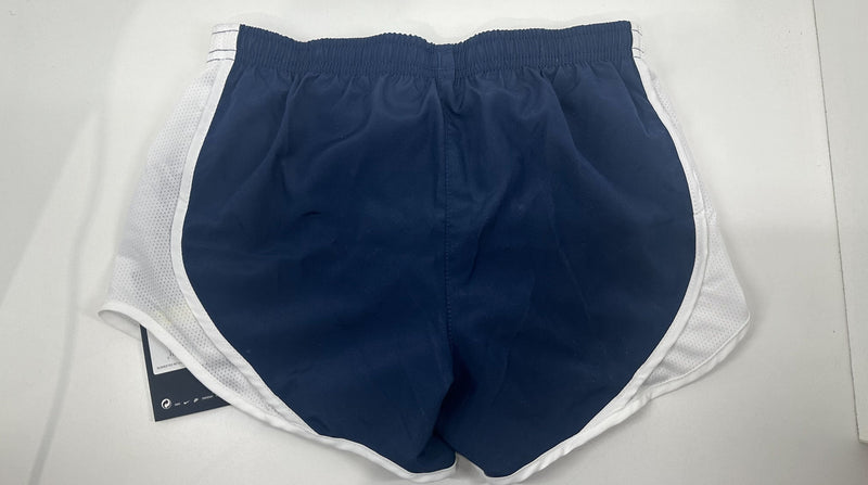 Girls Dry Fit Girls Running Regular Shorts Color Navy Blue Size Small