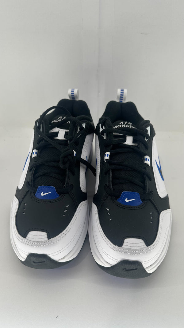 Nike Men's Air Monarch Iv (4e) Cross Trainer 6 X-Wide Black/Black-White-Racer Blue Color MultiColor Size 6 X-Wide