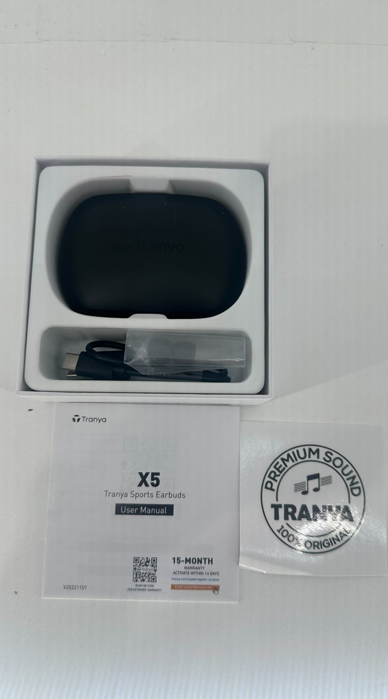 Tranya Premium Sound X5 Color Black Size 14.2mm