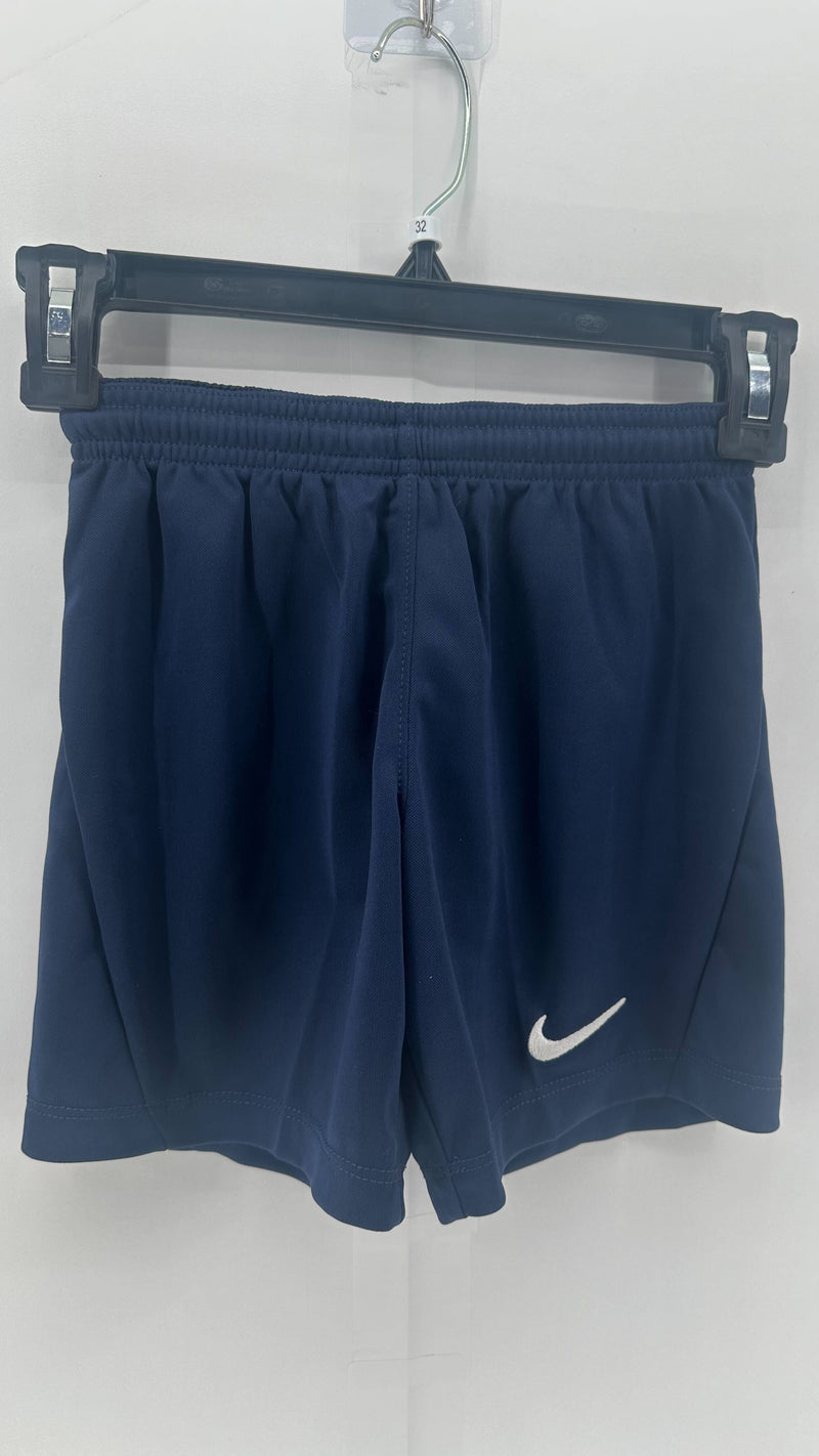 Nike Boys Park Short Regular Pull On Shorts Color Navy Blue Size XSmall