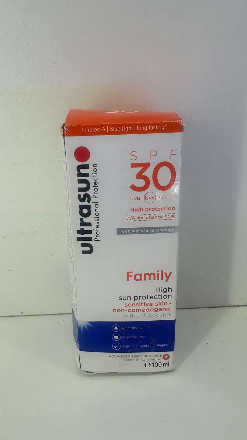 Lunuojona Ultrasun Family Spf30 Color MultiColor Size 100ml