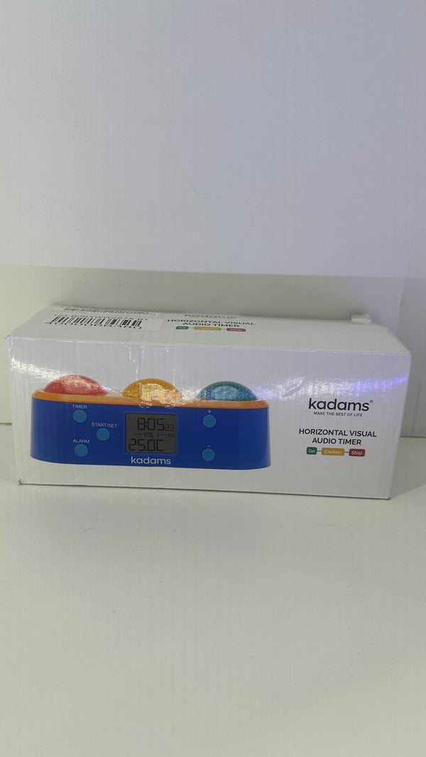 Kadams Digital Alarm MultiColor Size 8.50 X 3.50