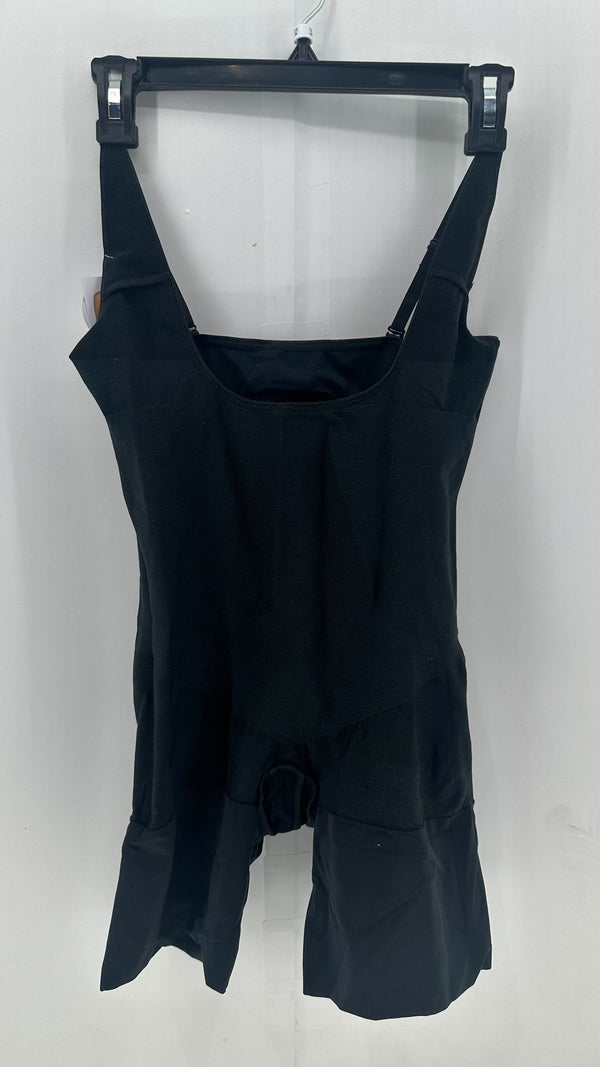 Jbiz Spanx Shaping Open Bust Bodysuit Color Black Size 2X