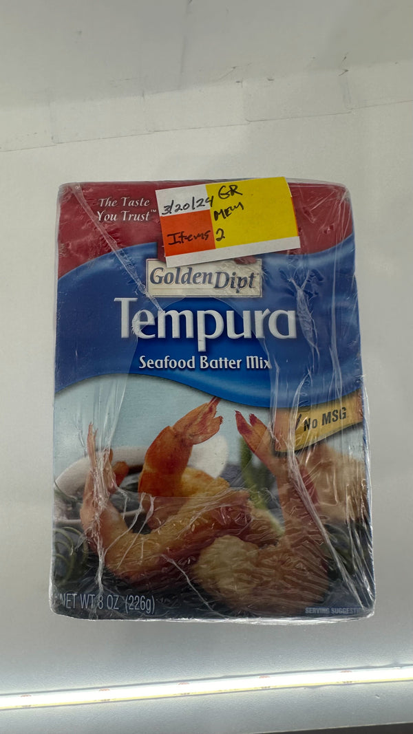 McCormick Golden Dipt Tempura Batter Mix 8 oz Pack of 8 MultiColor