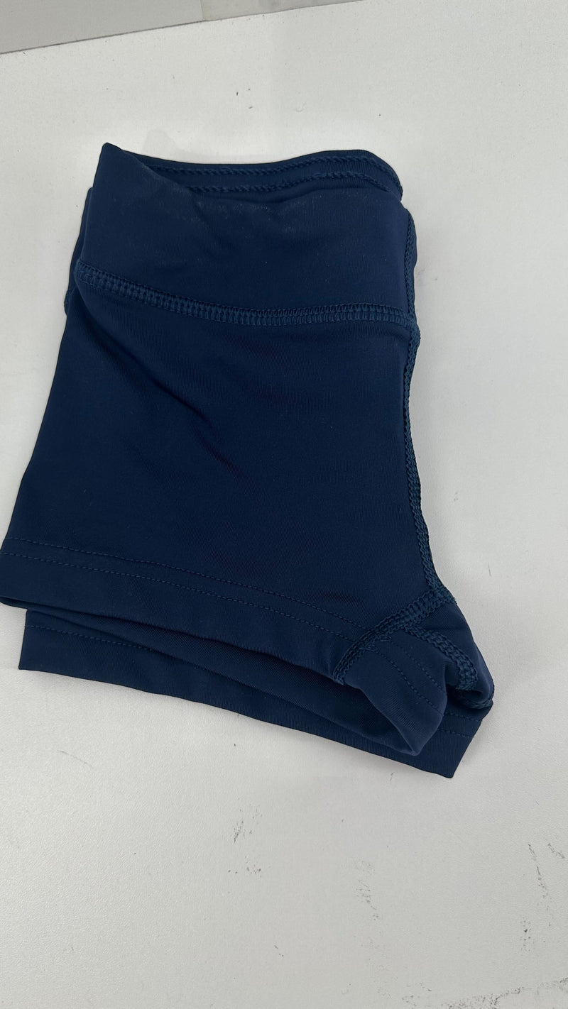 Nike Girls Athletic Performance Navy Blue Shorts Small