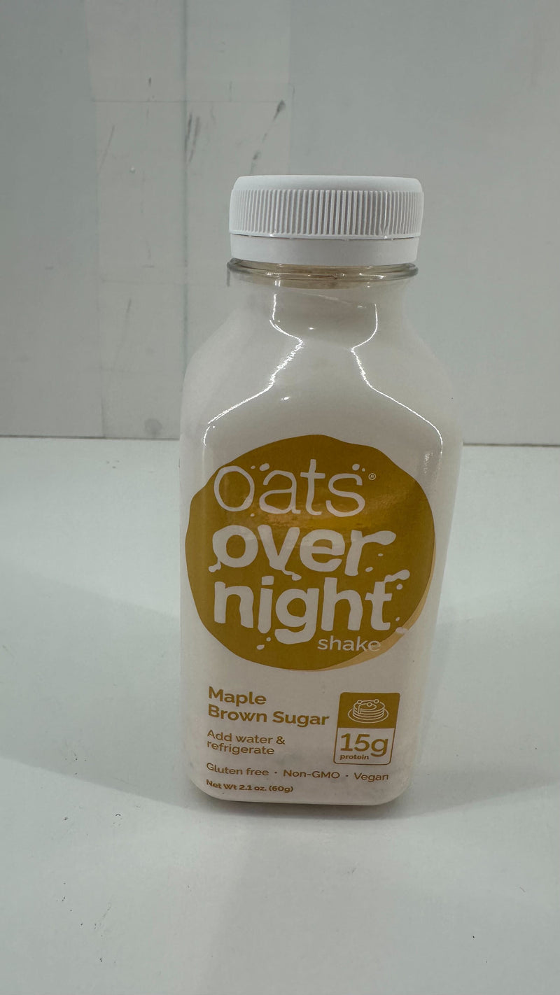 Oats Over Night Maple Brown Sugar Color White Size 5 Bottles