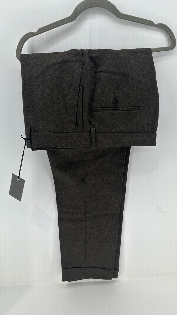 Lafaurie Mens CHUCK PANTS Regular Zipper Dress Pants