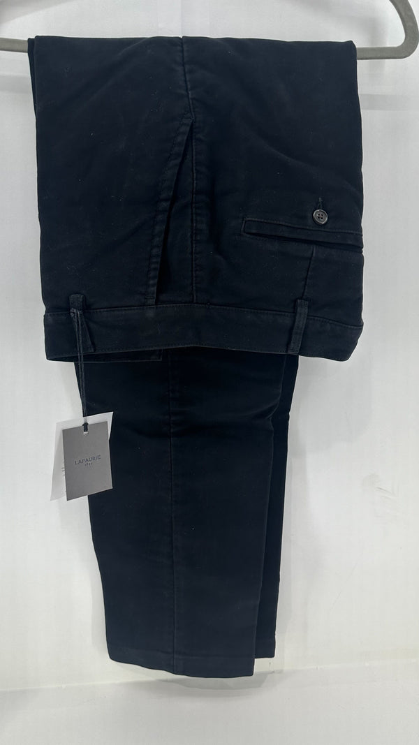 Lafaurie Mens CORBUSIER PANTS Regular Zipper Casual Pants Size 40