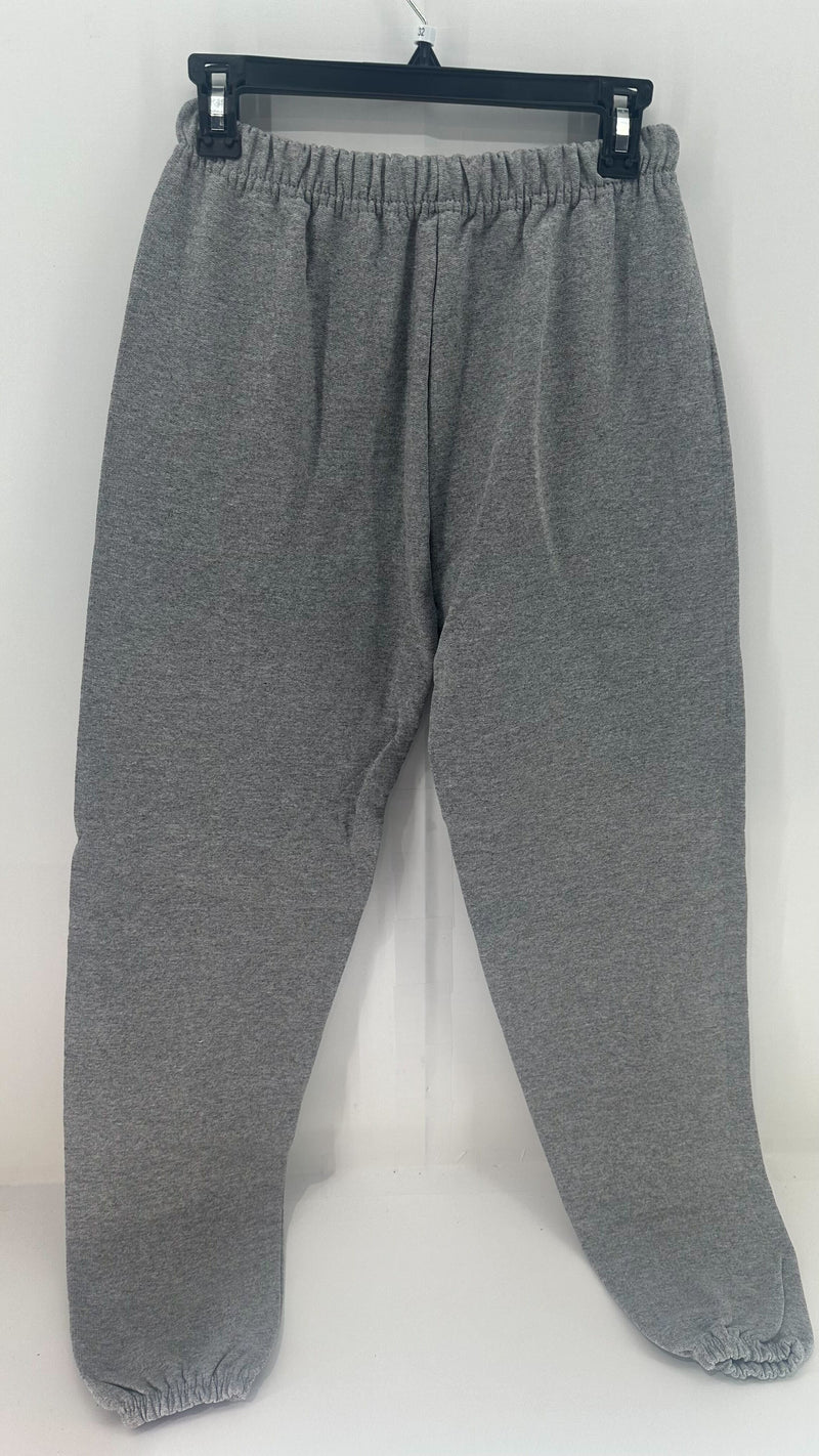 Jerzees Men's Fleece Sweatpants Color Open Bottom - Light Grey Heather Size X-Large