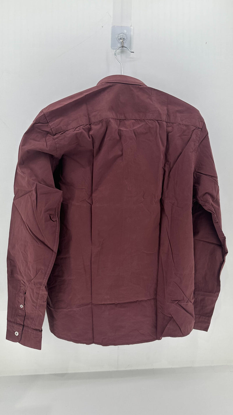 Lafaurie Mens CLARK SHIRT Regular Long Sleeve Dress Shirt Size Medium
