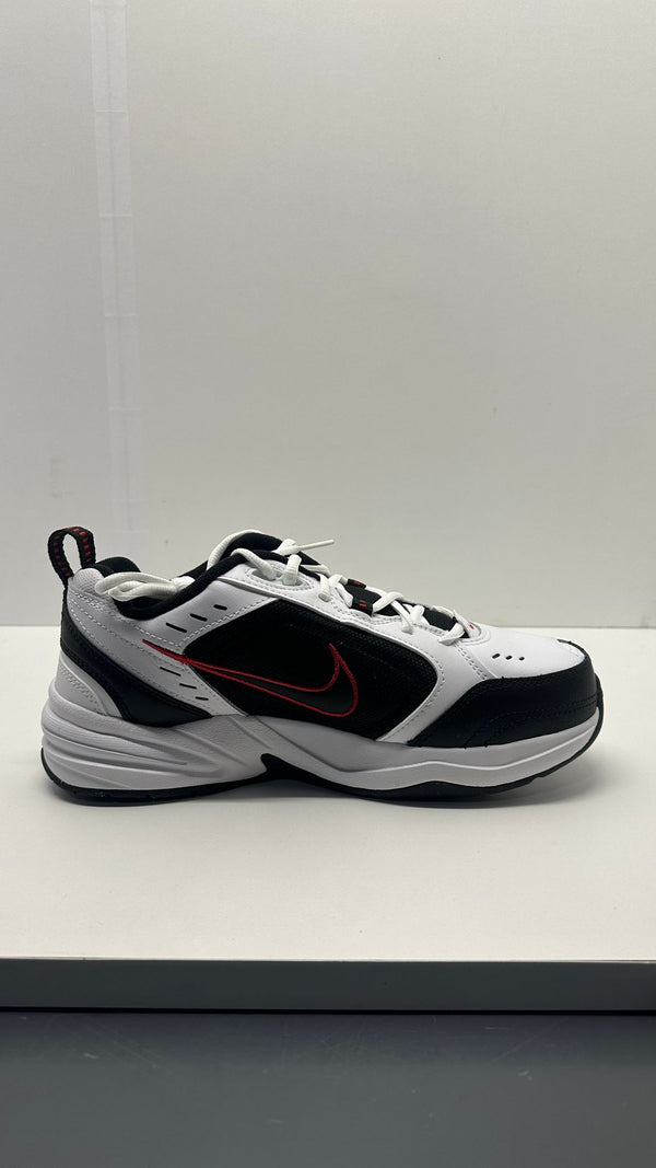 Nike Air Monarch Iv 4e Mens 416355 Sneakers 7 Us White Black Pair of Shoes