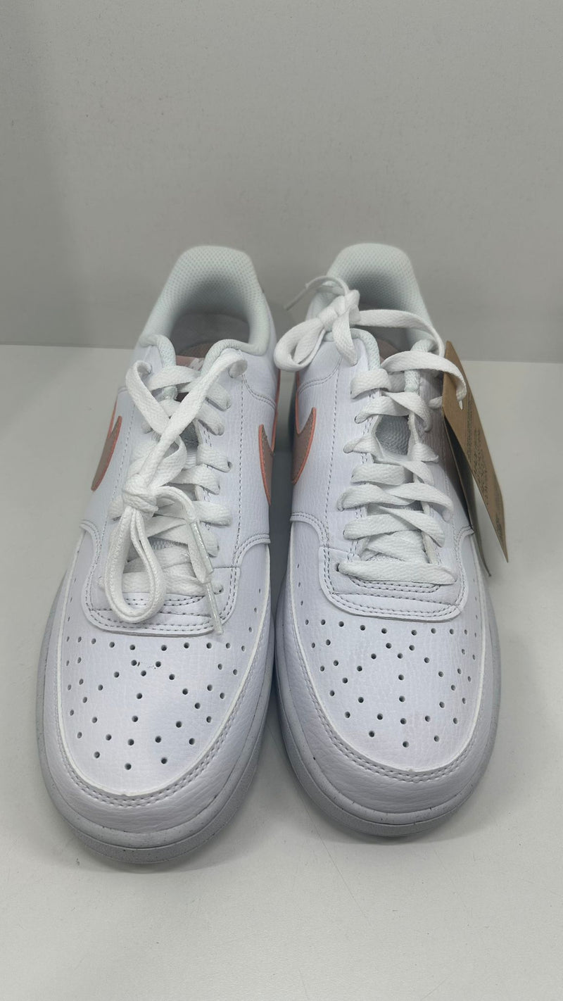 Nike Womens COURT VISION Low & Mid Tops Lace Up Fashion Sneakers Size 9.5