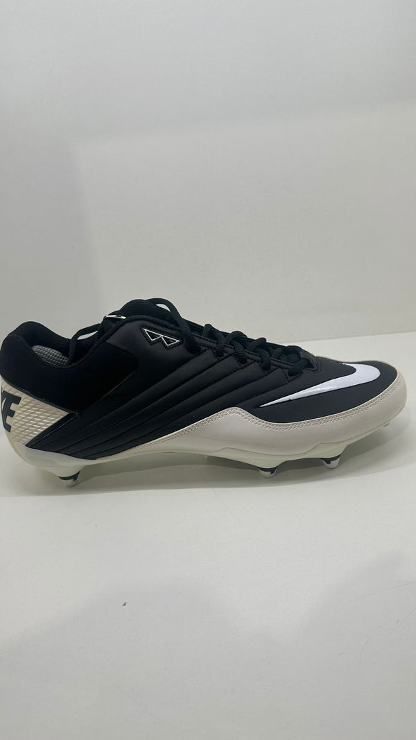 Nike Men Super Speed D Color Black White Size 13 Pair of Shoes