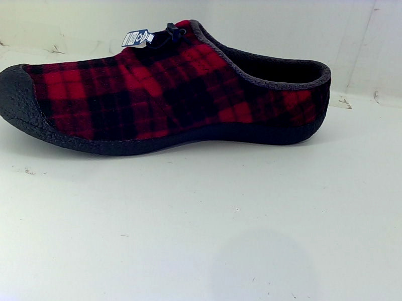 Keen Men's Red Plaid Slip-On Shoes Size 45 Pair Of Shoes