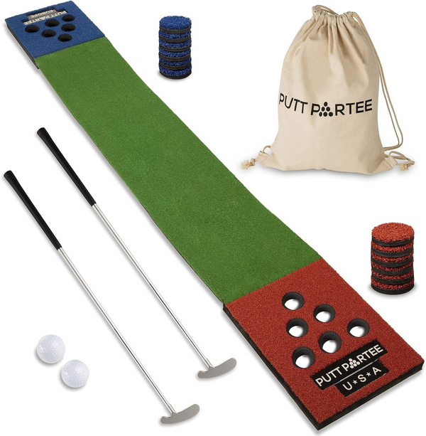 Golf Pong Putting Game Portable Golf Set Color Multicolor Size One Size